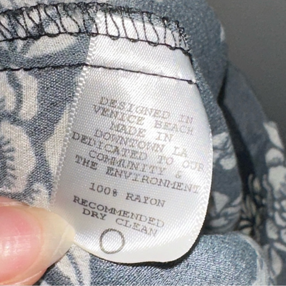 Flynn Skye Black and White Floral Backless Dress Size XS - Picture 7 of 8